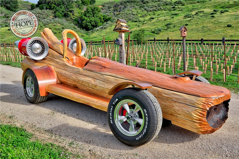 Illustration for article titled Here's Your Chance To Buy The World's Fastest Motorized Log